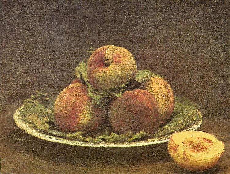 Henri Fantin-Latour Stilleben mit Pfirsischen